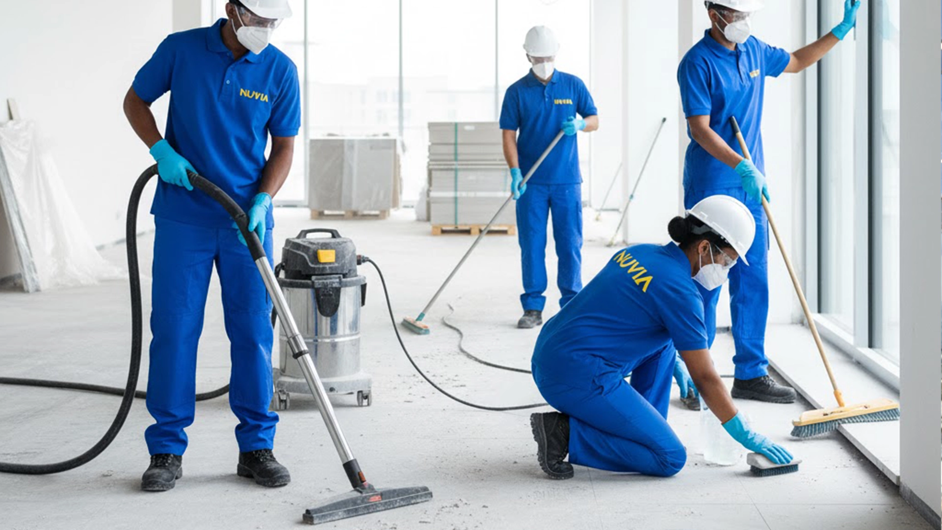 Curățenie post-constructor